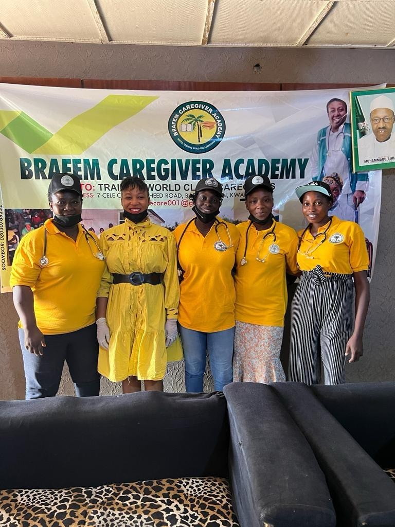 Brafem Caregiver Academy graduates